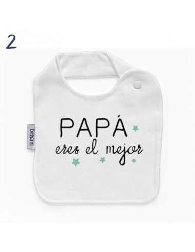 Babero personalizado "Papá"