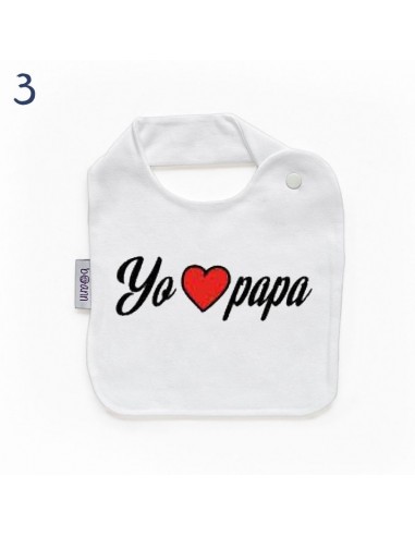 Babero personalizado "Papá"