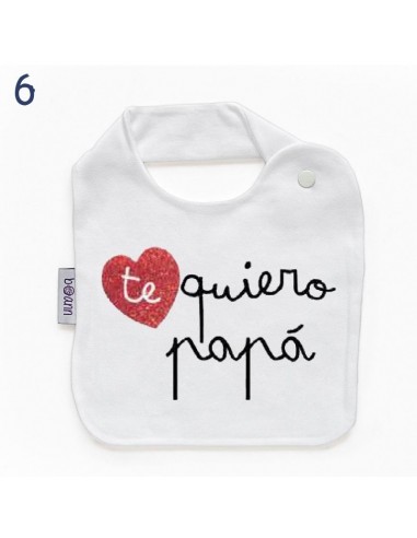 Babero personalizado "Papá"