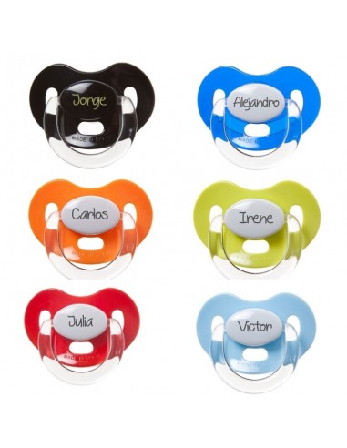 chupete nombre personalizado
