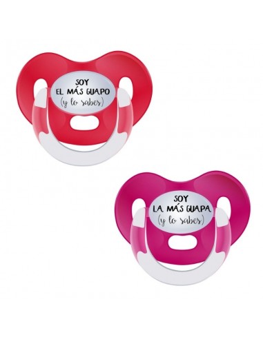 Chupete "Más guapo / guapa y lo sabes"