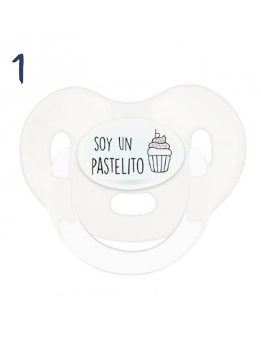 Chupete divertido "Soy..."