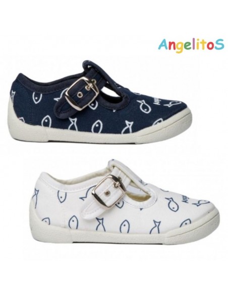 zapatilla pez angelitos