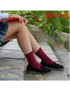 calcetín colegial corto