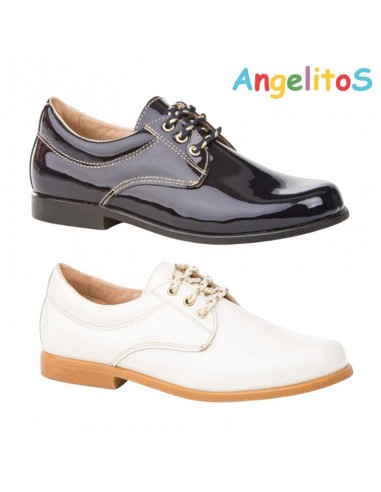 zapato blucher charol