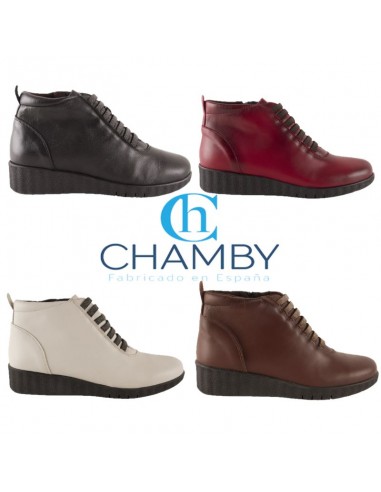 Botín piel Chamby