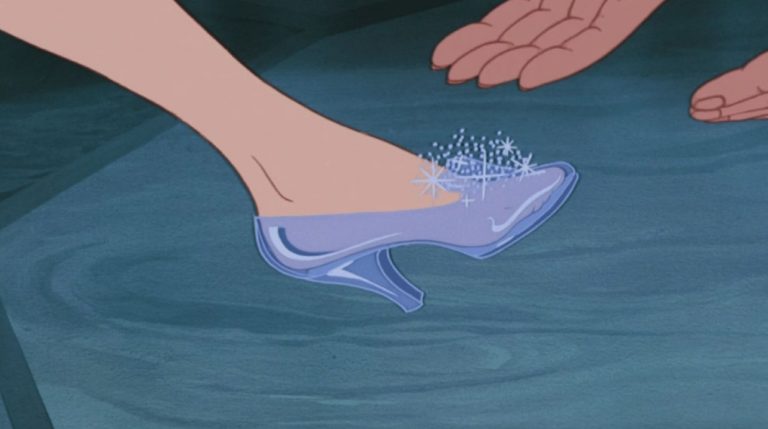 Zapatos de cine en cenicienta